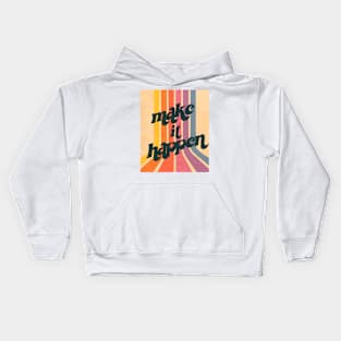 Groovy Poster 25 Kids Hoodie